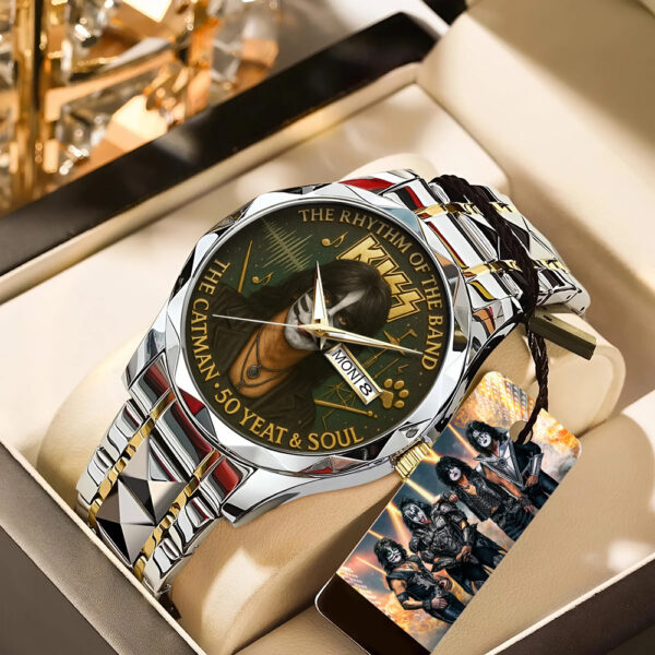 Kiss Band x The Catman Alloy Luxury Quartz Watch - TANTN 14943