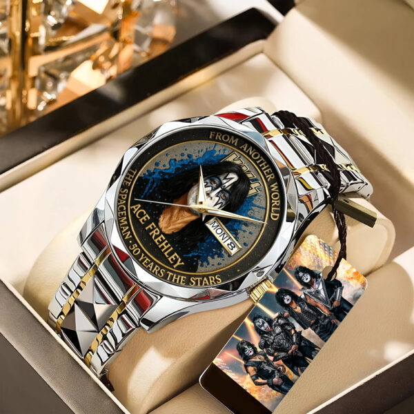 Kiss Band x The Spaceman Alloy Luxury Quartz Watch - TANTN 14945