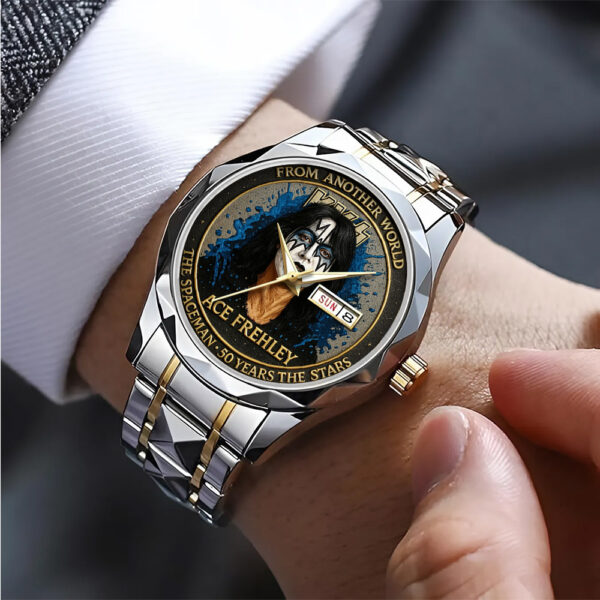 Kiss Band x The Spaceman Alloy Luxury Quartz Watch - TANTN 14945