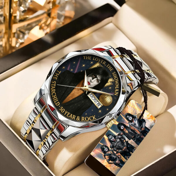 Kiss Band x The Starchild Alloy Luxury Quartz Watch - TANTN 14944