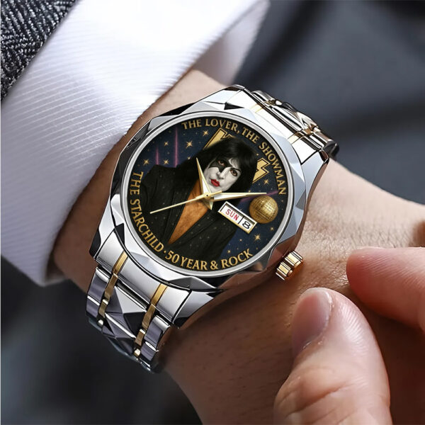 Kiss Band x The Starchild Alloy Luxury Quartz Watch - TANTN 14944