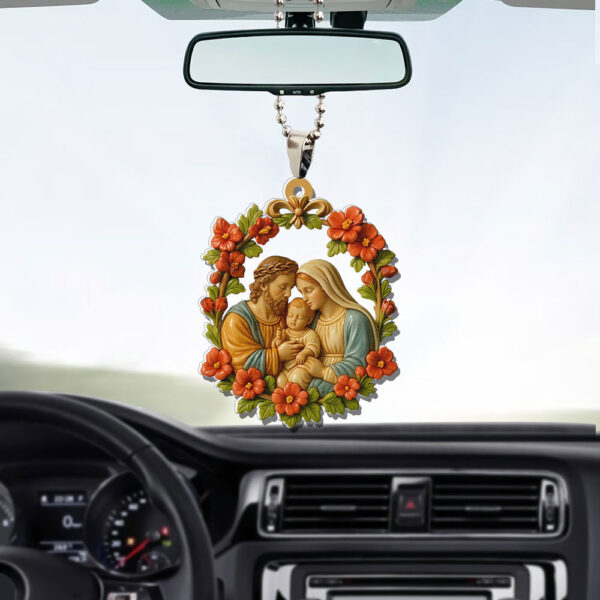Maria Custom shape Clear 1-sided Acrylic Car Ornament - TMTHU 348