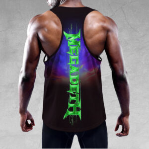 Megadeth Band Y-Back Muscle Tank Top - TMTHU 092