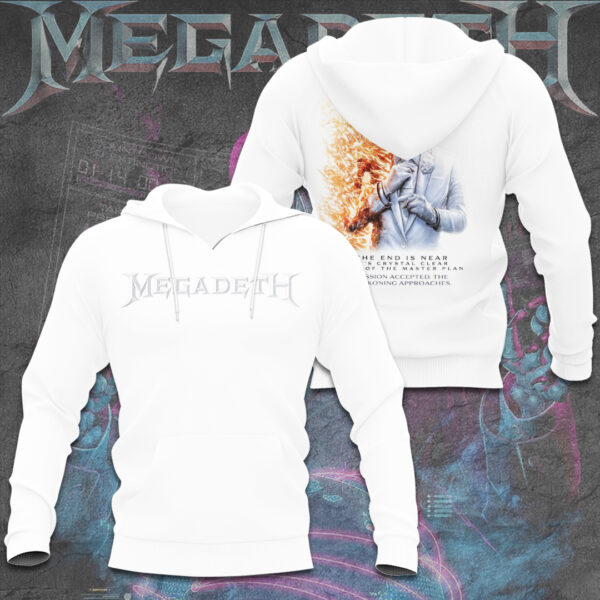 Megadeth Band 3D Apparel - TMTHU 090