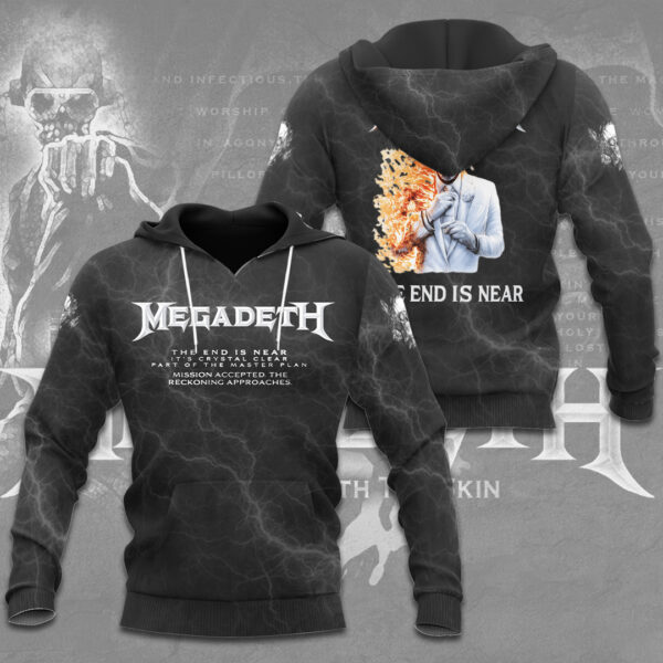 Megadeth Band 3D Apparel - TMTHU 399