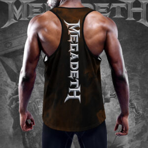 Megadeth Band Y-Back Muscle Tank Top - TMTHU 397