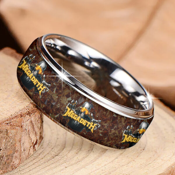 Personalized Megadeth Band Custom Alloy Ring - TMTHU 093