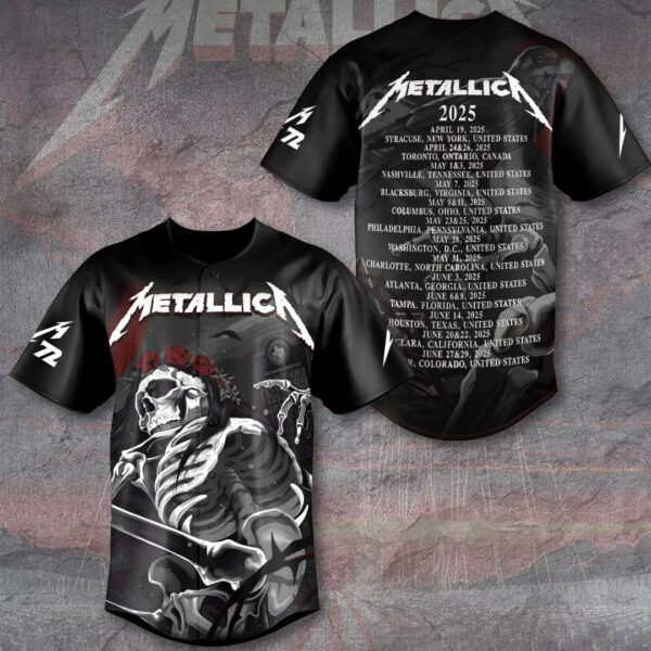 MET Band Baseball Jersey - TMTHU 179