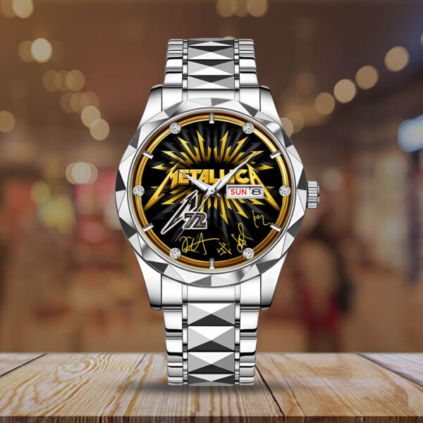 MET Band Alloy Luxury Quartz Watch - GNE 4188