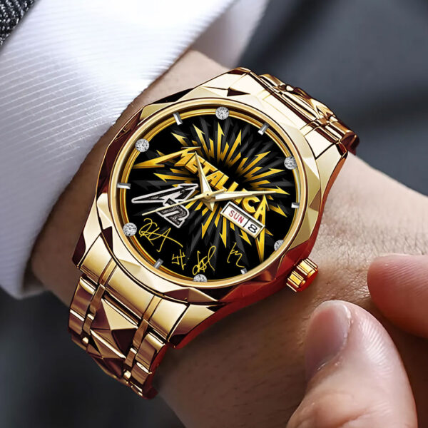 MET Band Alloy Luxury Quartz Watch - GNE 4188