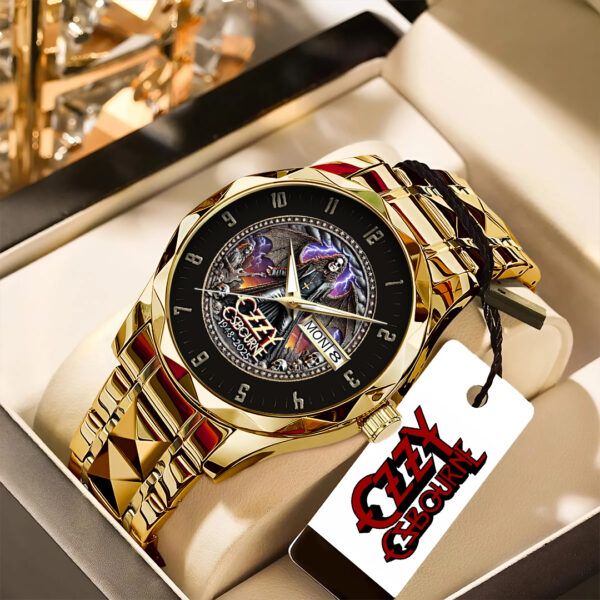 Ozzy Osbourne Alloy Luxury Quartz Watch - NGHIAVT 3346