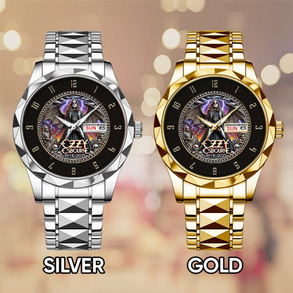 Ozzy Osbourne Alloy Luxury Quartz Watch - NGHIAVT 3346