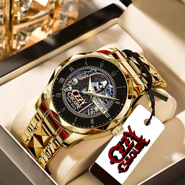 Ozzy Osbourne Alloy Luxury Quartz Watch - NGHIAVT 3347