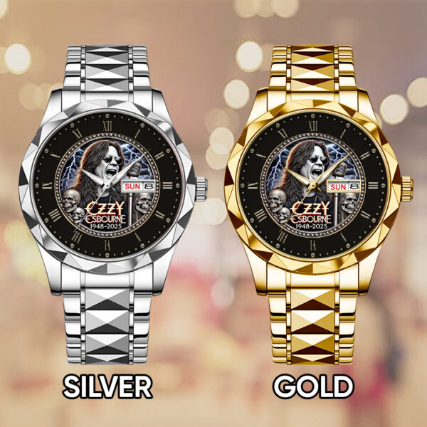 Ozzy Osbourne Alloy Luxury Quartz Watch - NGHIAVT 3347