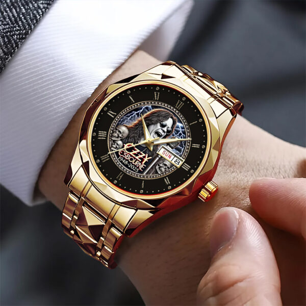 Ozzy Osbourne Alloy Luxury Quartz Watch - NGHIAVT 3347