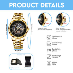 Ozzy Osbourne Alloy Luxury Quartz Watch - NGHIAVT 3347