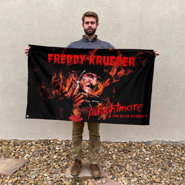 A Nightmare on Elm Street 3D House Flag - NGHIAVT 3386
