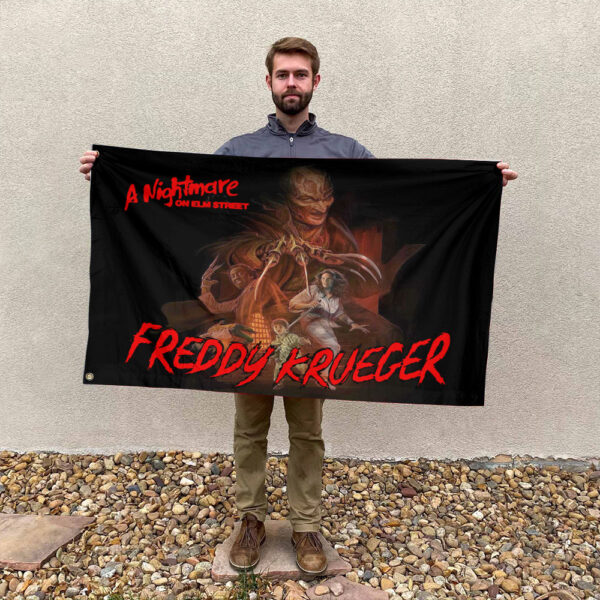 A Nightmare on Elm Street 3D House Flag - NGHIAVT 3387