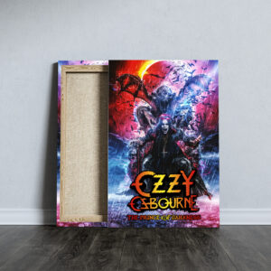 Ozzy Osbourne Rectangle Canvas With Inner Frame - NGHIAVT 3437