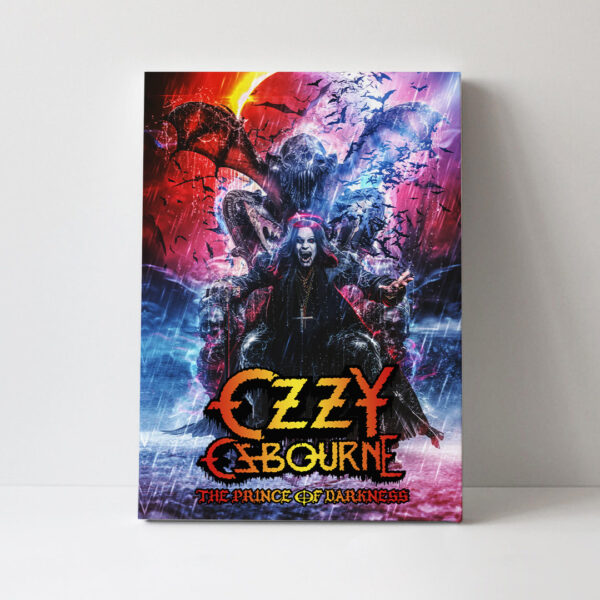 Ozzy Osbourne Rectangle Canvas With Inner Frame - NGHIAVT 3437