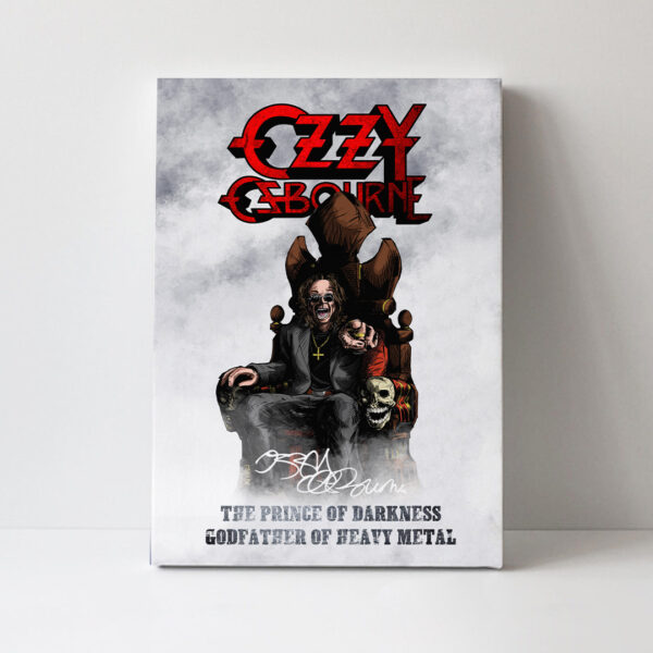 Ozzy Osbourne Rectangle Canvas With Inner Frame - NGHIAVT 3438