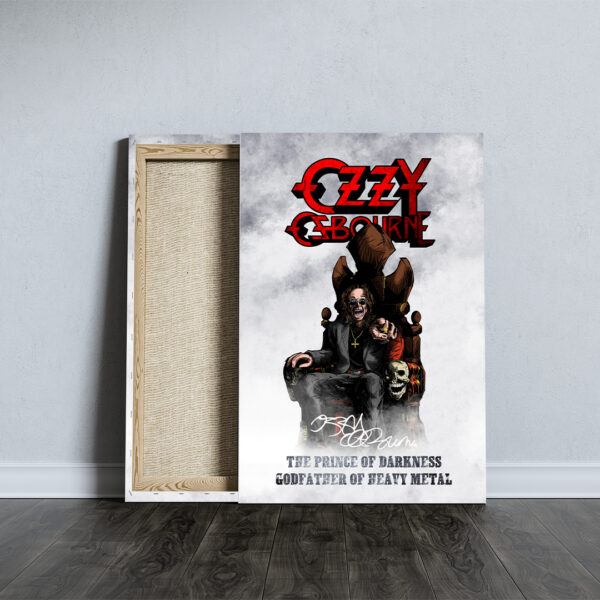Ozzy Osbourne Rectangle Canvas With Inner Frame - NGHIAVT 3438