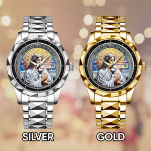God Is Good Alloy Luxury Quartz Watch - NGHIAVT 3495