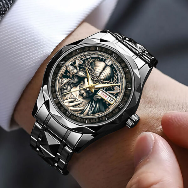 God Is Good Alloy Luxury Quartz Watch - NGHIAVT 3503