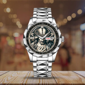 God Is Good Alloy Luxury Quartz Watch - NGHIAVT 3503