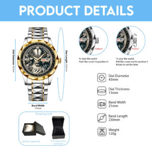 God Is Good Alloy Luxury Quartz Watch - NGHIAVT 3503
