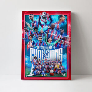 Crystal Palace FC Rectangle Canvas With Inner Frame - NGHIAVT 3529