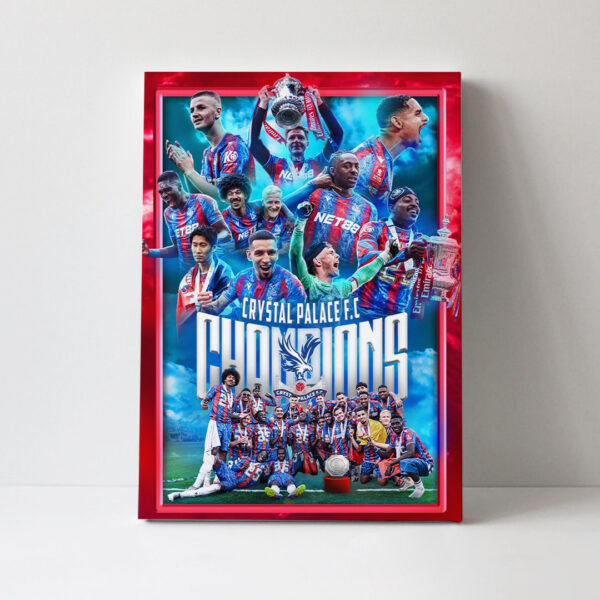 Crystal Palace FC Rectangle Canvas With Inner Frame - NGHIAVT 3529