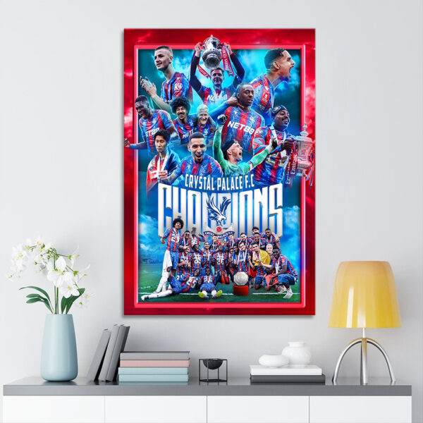 Crystal Palace FC Rectangle Canvas With Inner Frame - NGHIAVT 3529