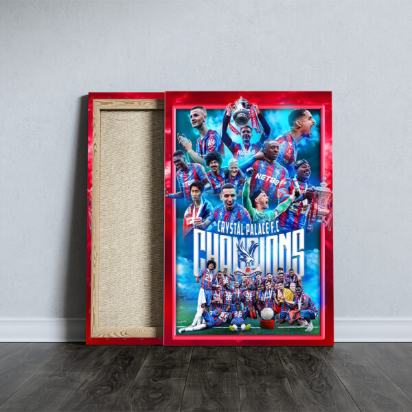 Crystal Palace FC Rectangle Canvas With Inner Frame - NGHIAVT 3529