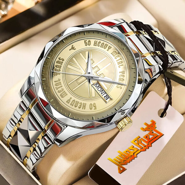 Judas Priest Alloy Luxury Quartz Watch - NGHIAVT 3536