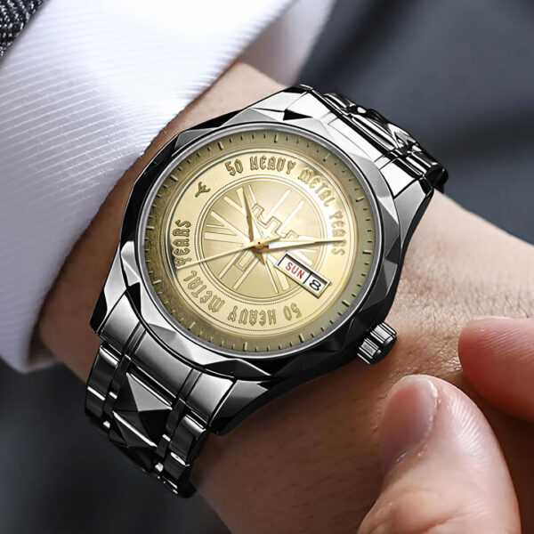 Judas Priest Alloy Luxury Quartz Watch - NGHIAVT 3536
