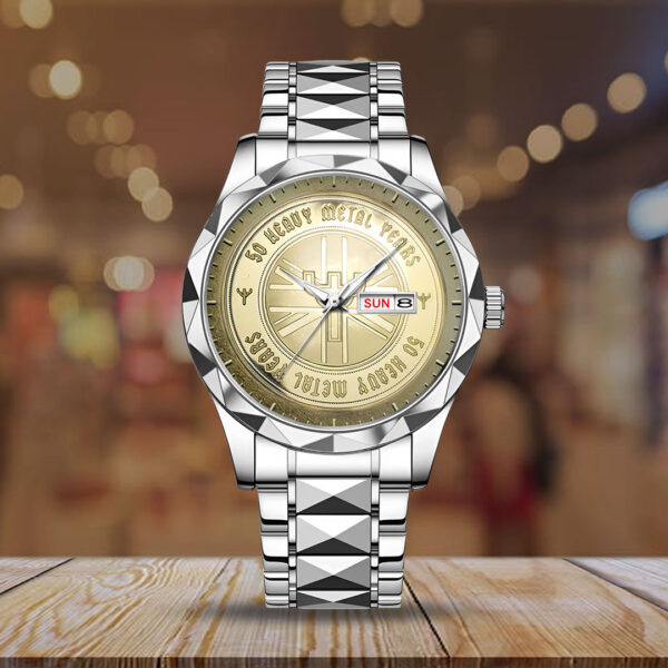 Judas Priest Alloy Luxury Quartz Watch - NGHIAVT 3536