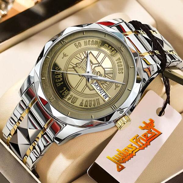 Judas Priest Alloy Luxury Quartz Watch - NGHIAVT 3537