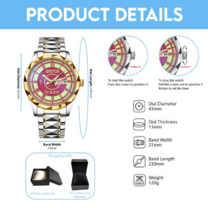 Led Zeppelin Alloy Luxury Quartz Watch - NGHIAVT 3562