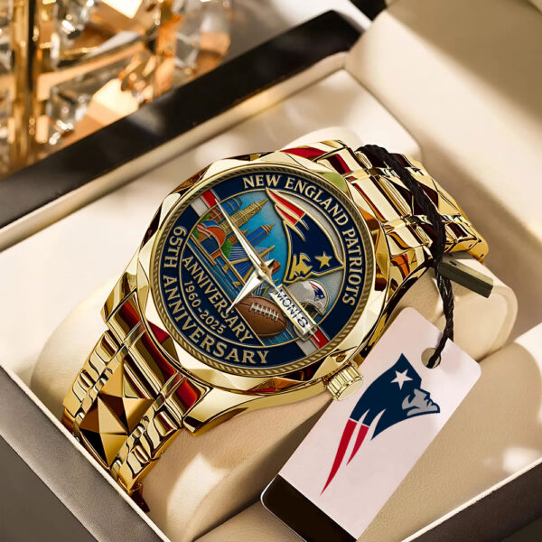 New England Patriots Alloy Luxury Quartz Watch - MAITM 12526