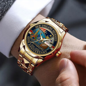New England Patriots Alloy Luxury Quartz Watch - MAITM 12526