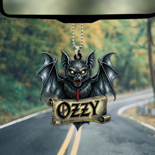 Ozzy Osbourne Custom Shape 1-sided Acrylic Car Ornament - TMTHU 220