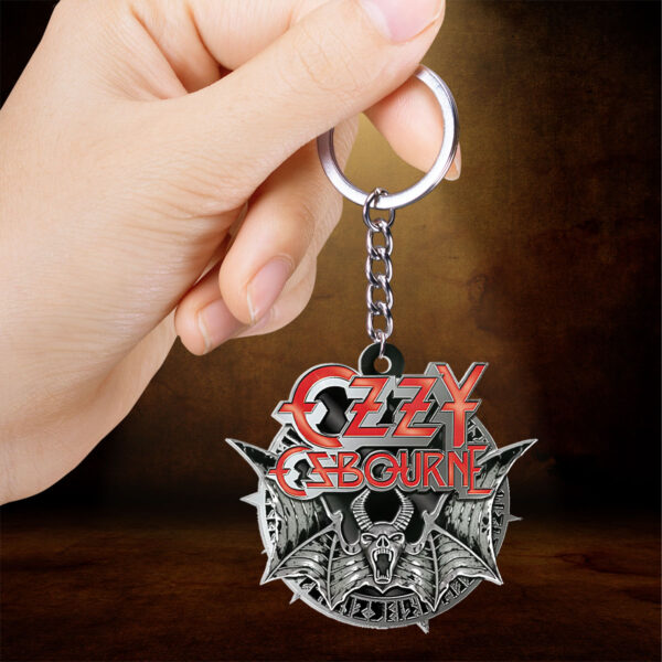 Ozzy Osbourne Custom Shape 2-sided Keychain - TMTHU 400