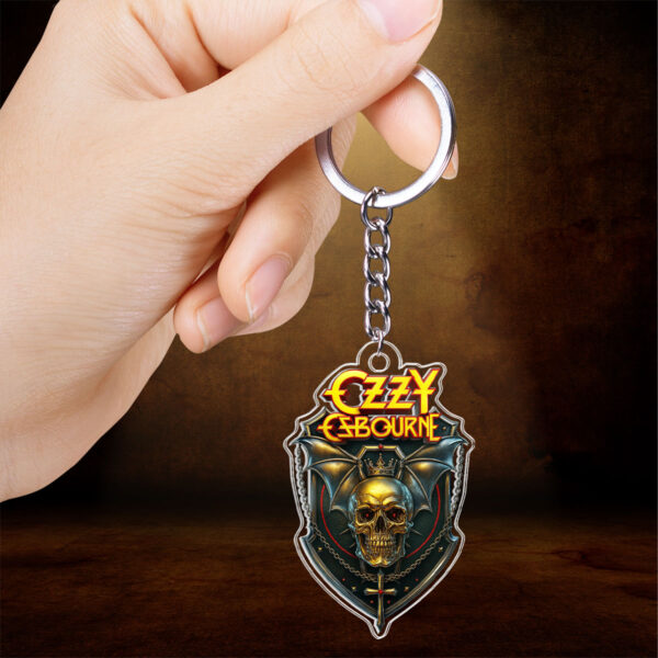 Ozzy Osbourne Custom Shape 1-sided Keychain - TMTHU 382