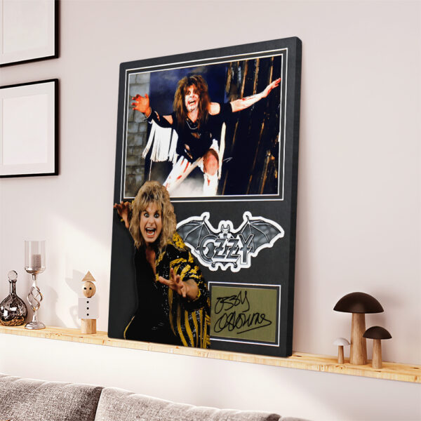 Ozzy Osbourne Rectangle Canvas With Inner Frame - MAITM 12477