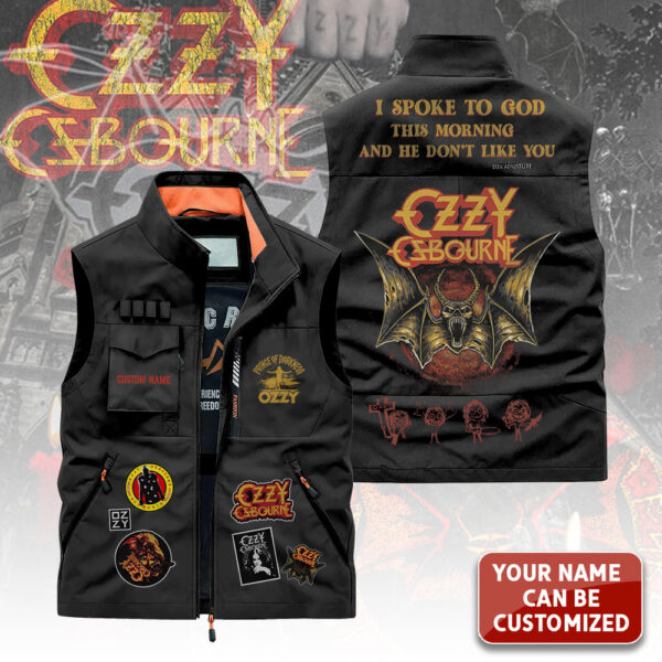 Personalized Ozzy Osbourne Custom Adventure Vest - TANTN 14932