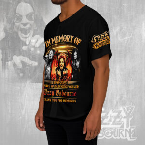 Ozzy Osbourne Baseball Jersey - MAITM 12430