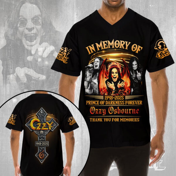 Ozzy Osbourne Baseball Jersey - MAITM 12430