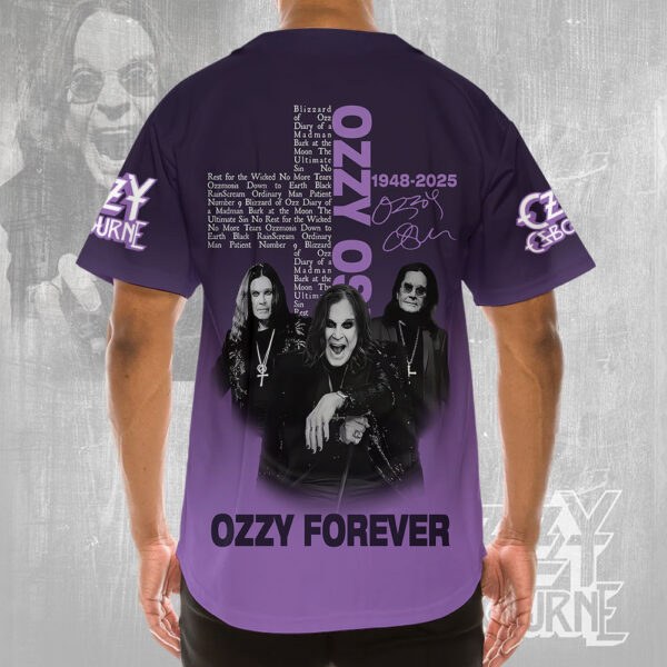 Ozzy Osbourne Baseball Jersey - MAITM 12431