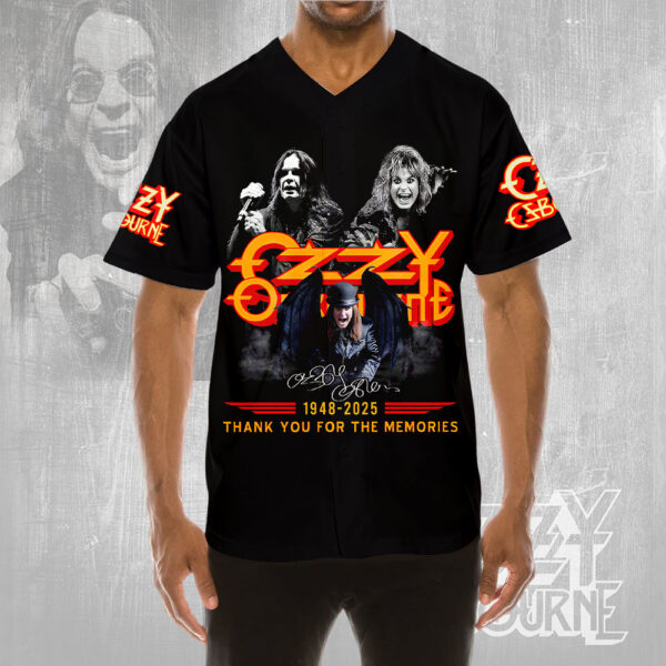 Ozzy Osbourne Baseball Jersey - MAITM 12418